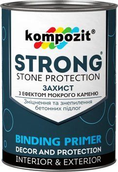 Грунтовка потужної зміцнюючої дії Kompozit Strong, 0,9 л, безбарвний, глянсовий 757102095 фото