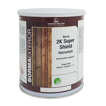 Грунтуючий ізолятор BORMA SUPER SHIELD 2K, 1 л 363021 фото