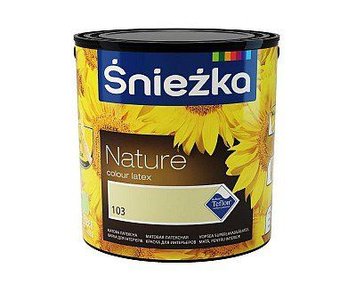 Краска матовая латексная для интерьеров Sniezka NATURE COLOUR LATEX, 5 л, 106 аромат лета, матовый 265068723 фото