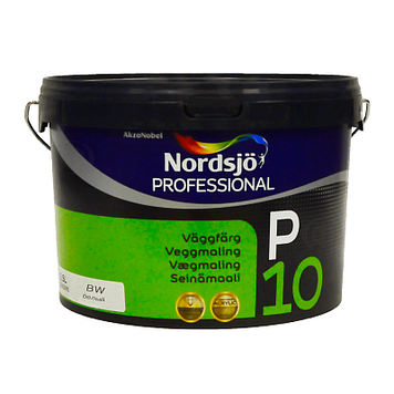 Фарба акрилова для стін та стелі Sadolin Professional P10, 2,5 л, білий 8091231550 фото