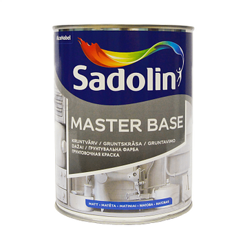 Грунт краска Sadolin MASTER BASE, 1 л, белый 670925987 фото