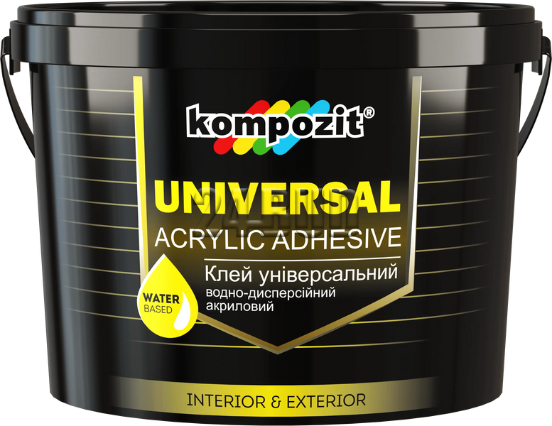 Клей акриловый универсальный Kompozit Universal, 1 кг, белый 309722186 фото