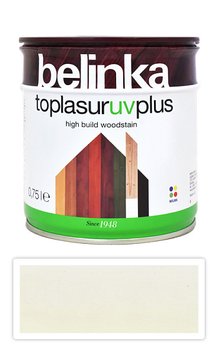 Краска-лазурь для древесины Belinka TopLasur UV Plus, 0,75 л, belinka 11 белая 60020 фото