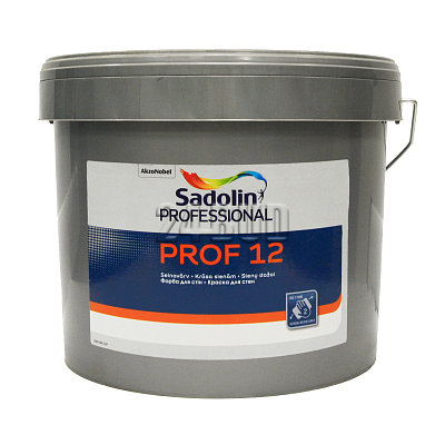 Фарба для стін та стель Sadolin PROF 12, 2,5 л, білий 885365884 фото