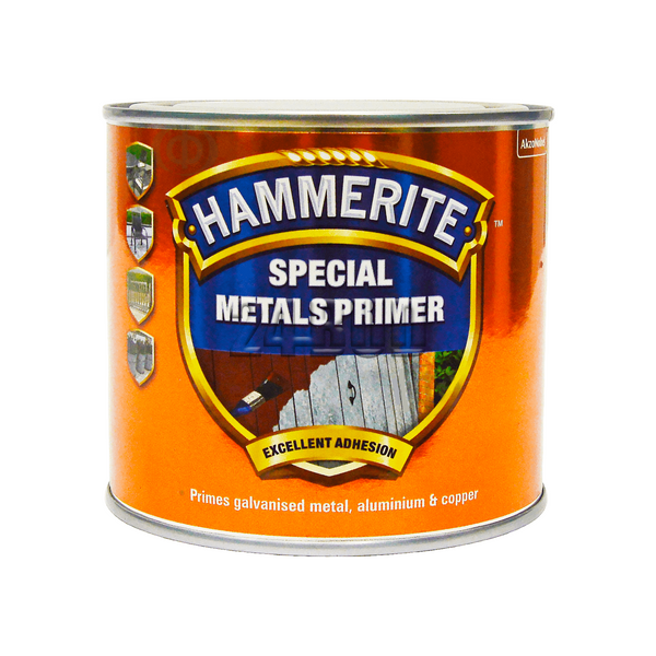 Грунт для цветных металлов и сплавов Hammerite Special Metals Primer, 0,25 л, красный, глянцевый 702511657 фото