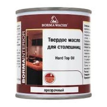 Масло с матовым эффектом Borma Wachs Hard Top Oil Natural 42981 фото