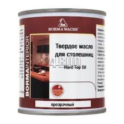 Масло з матовим ефектом Borma Wachs Hard Top Oil Natural 42981 фото