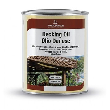 Олія данська Borma Wachs Decking oil- Danish oil, 0,1 л (на розлив), безбарвний 6839242339 фото