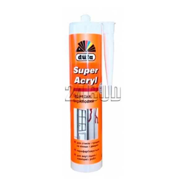 Герметик акриловый Dufa Super Acryl, 280 мл, белый 504735123 фото