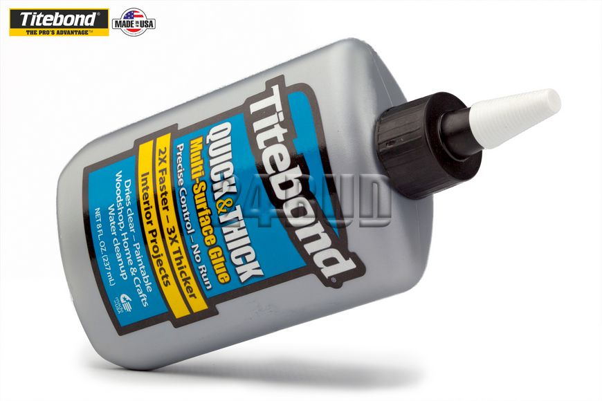 Клей для дерева Titebond Quick & Thick Multi-Surface Glue, 237 мл, Maxima білий 4176241763 фото