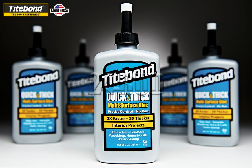 Клей для дерева Titebond Quick & Thick Multi-Surface Glue, 237 мл, Maxima белый 4176241763 фото