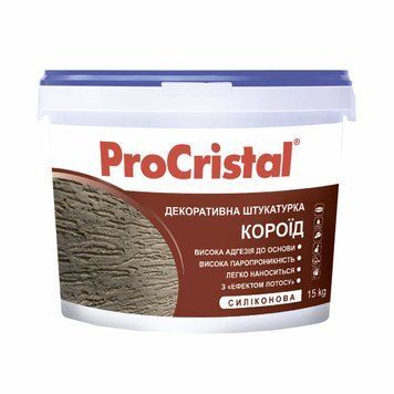 Штукатурка силиконовая "Короед" ИР-53 ИРКОМ, 15 кг, белый 8528610948 фото