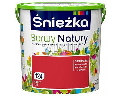 Фарба інтер'єрна латексна Sneizka Barwy Natury, 2,5 л, 101 сріблясте жито 3399939049 фото