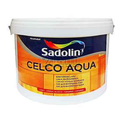 Лак для стін Sadolin Celco Aqua, 1 л, безбарвний, матовий 296575990 фото