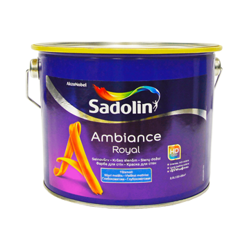 Фарба глибокоматова, що миється, Sadolin Ambiance Royal, 2,5 л, білий 1807831570 фото