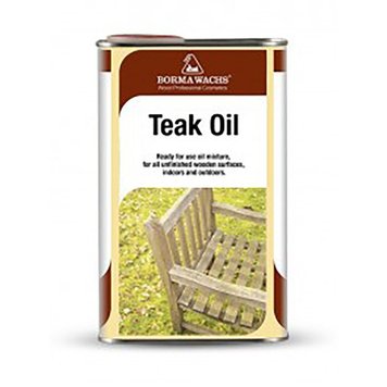 Масло тиковое Borma Wachs TEAK OIL, 0,1 л (на розлив), бесцветный, шелковисто-матовый 5569642342 фото