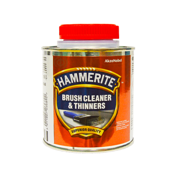 Растворитель и очиститель Hammerite Brush Cleaner & Thinners, 0,25 л, бесцветный 354751688 фото