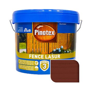 Просочення для дерева Pinotex Fence, 2,5 л, червоне дерево 38321 фото