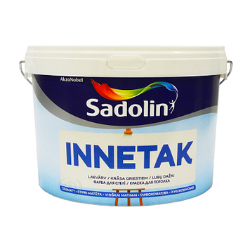 Фарба для стелі Sadolin Innetak, 2,5 л, білий 370785859 фото