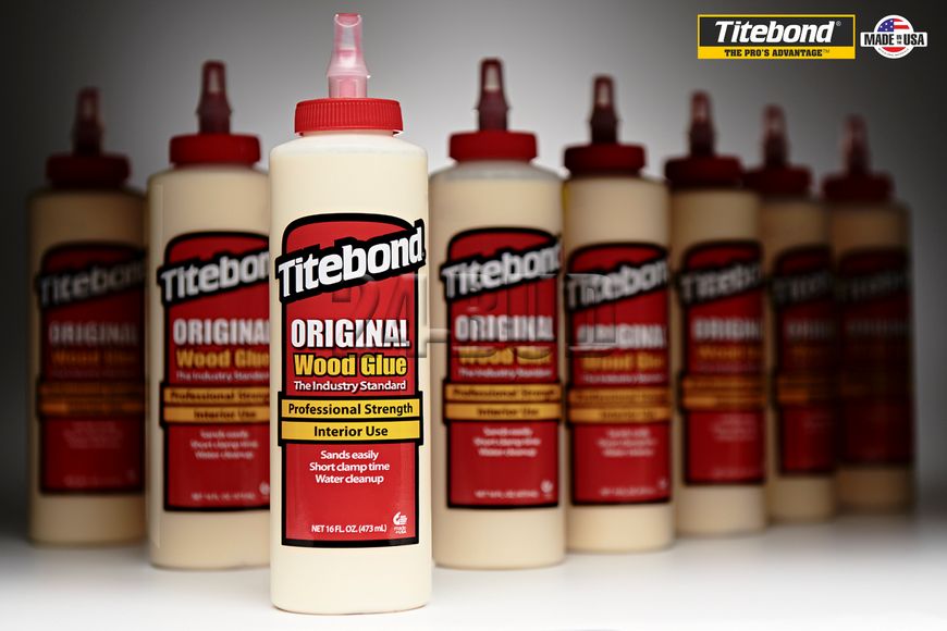 Клей профессиональный для дерева Titebond Original Wood Glue, 237 мл, кремовый 607933892 фото