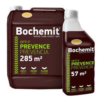 Антисептик, що не вимивається для всіх видів деревини Bochemit OPTI F, 1 кг, зелений 397831248 фото