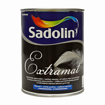 Краска для стен и потолков Sadolin Inova Extramat, 1 л, белый 820585928 фото