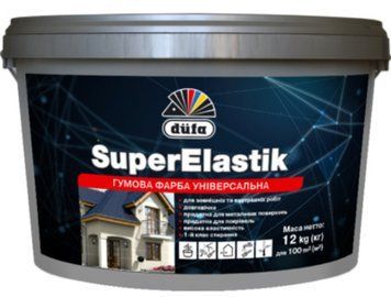 Фарба гумова універсальна Dufa SuperElastik, 1,2 кг, RAL 3009, матовий 50106361 фото