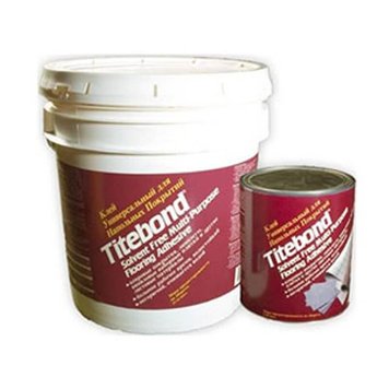 Клей универсальный Titebond Solvent Free Multi-Purpose Flooring Adhesive, 20,1 кг/15,14 л, бежевый 747446099 фото