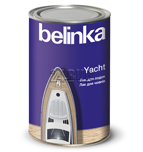 Яхтний лак Belinka Yacht, 0,9 л, безбарвний, глянсовий 64980 фото