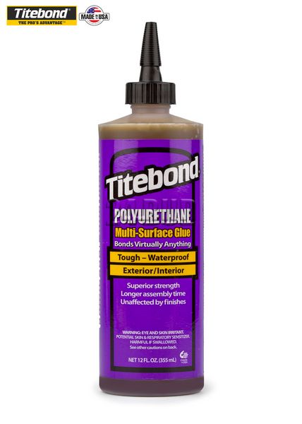 Клей полиуретановый Titebond Polyurethane Liguid Glue, 237 мл, бесцветный 41757 фото